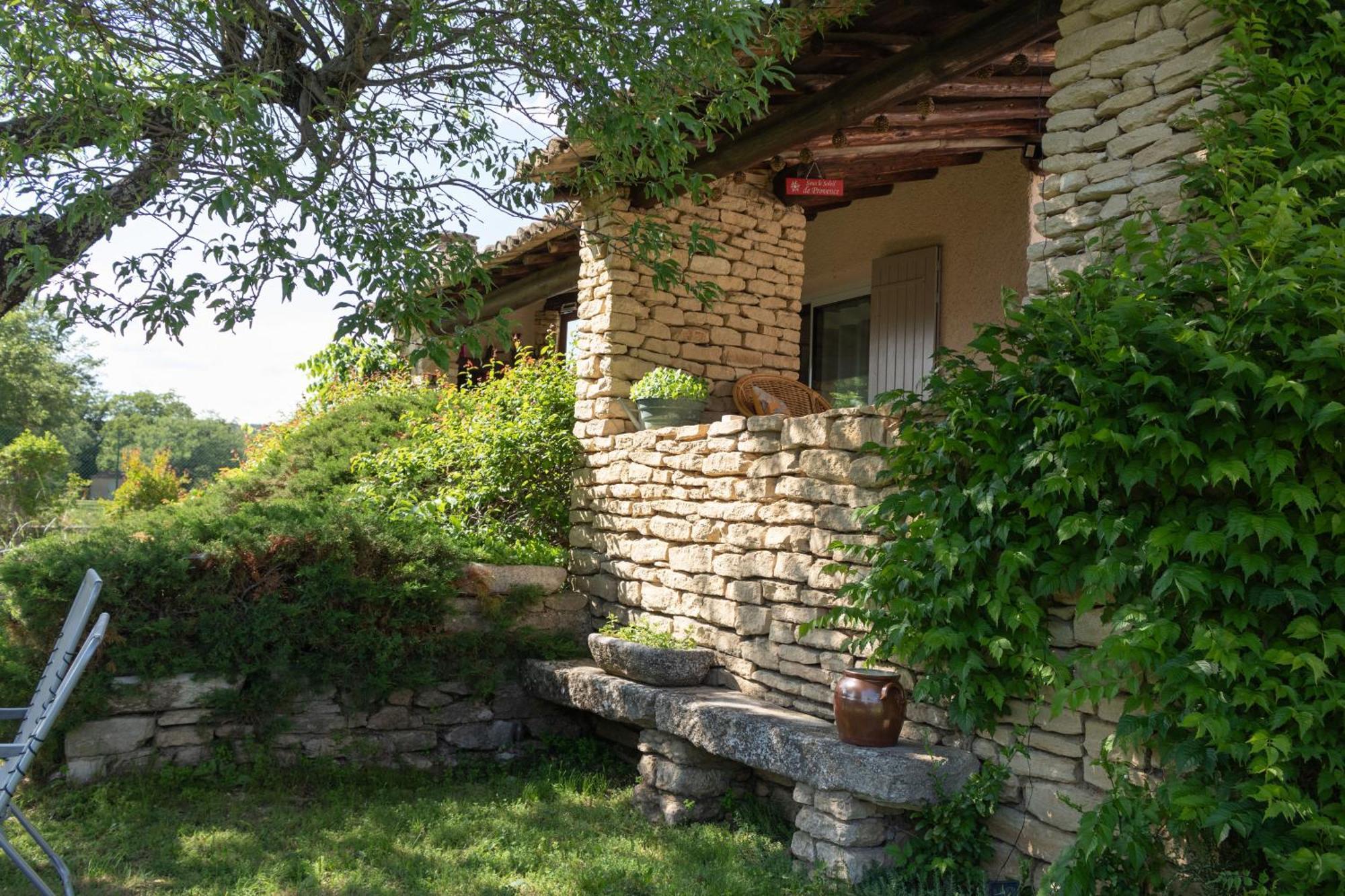 Villa Provencale Face Au Luberon Cabrières-dʼAvignon Exterior foto